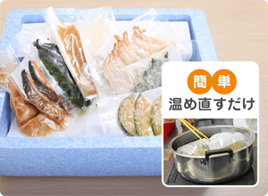 簡単温め直すだけ